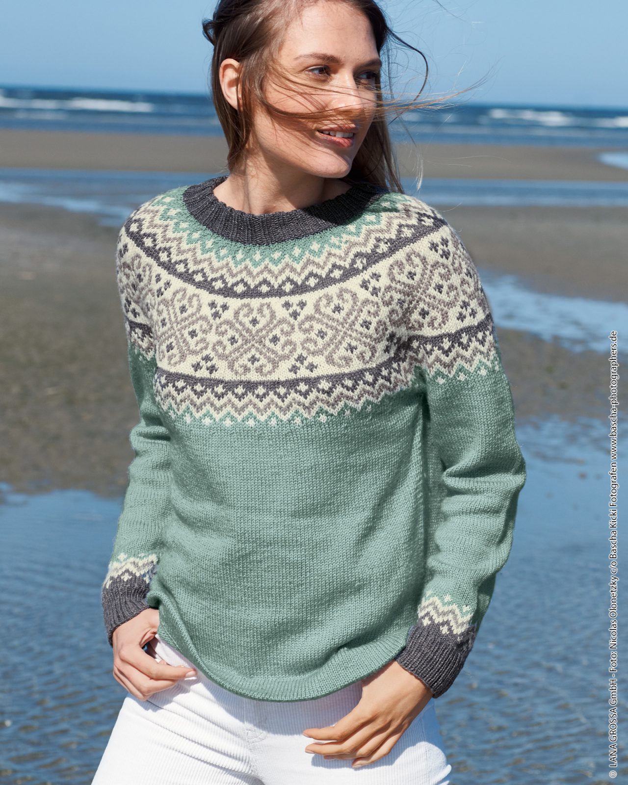 Pulli Mit Rundpasse Im Jacquardmuster – Woolplace